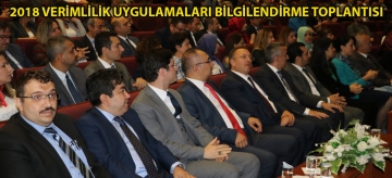 2018 Verimlilik Uygulamaları Bilgilendirme Toplantısı