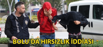 Bolu'da hırsızlık iddiası