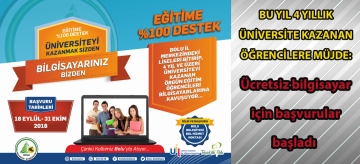 Bu yıl 4 yıllık üniversite kazanan öğrencilere müjde: Ücretsiz bilgisayar için başvurular başladı