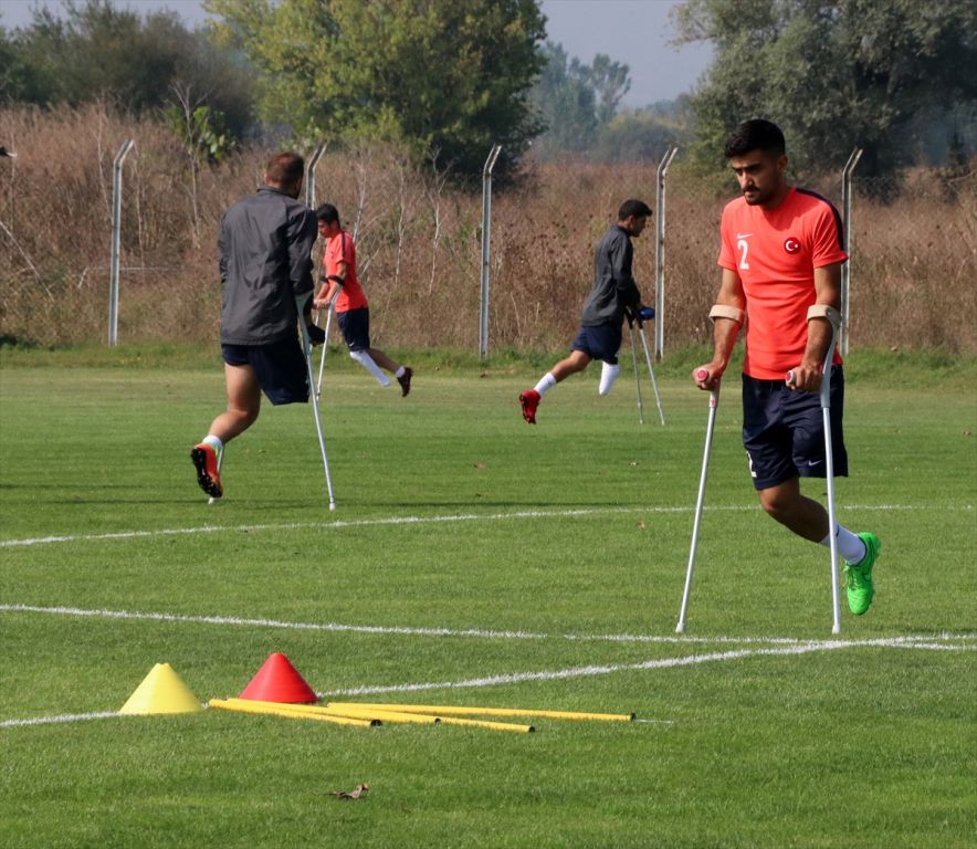 Ampute milliler Dünya Kupası'na hazırlanıyor