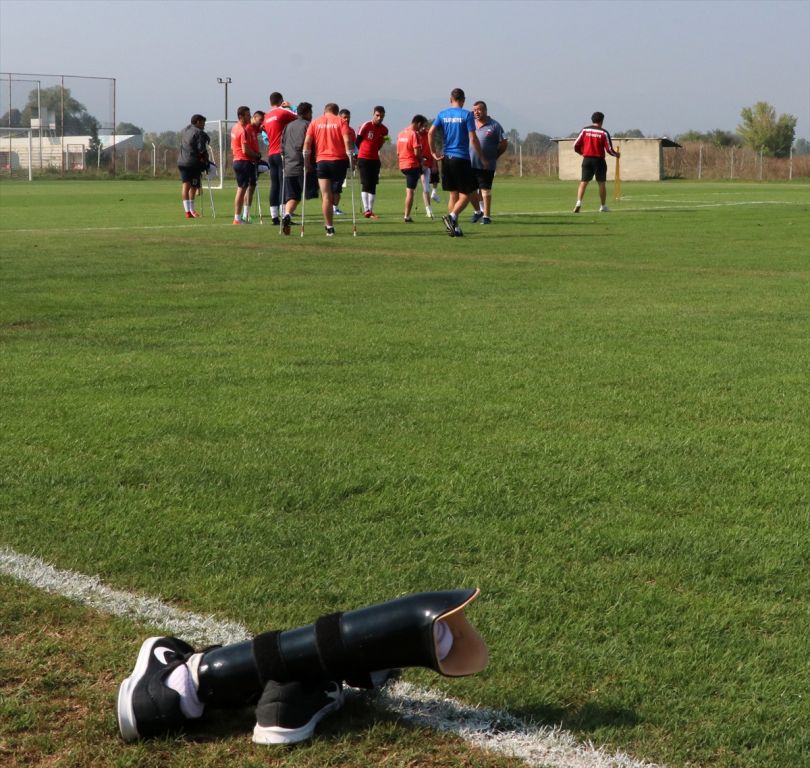 Ampute milliler Dünya Kupası'na hazırlanıyor