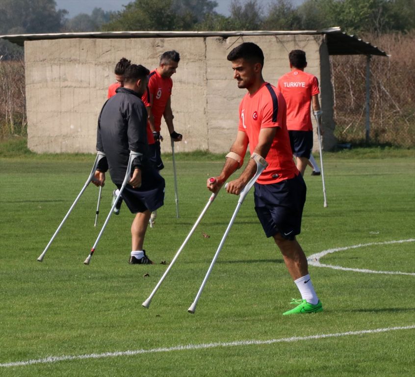 Ampute milliler Dünya Kupası'na hazırlanıyor