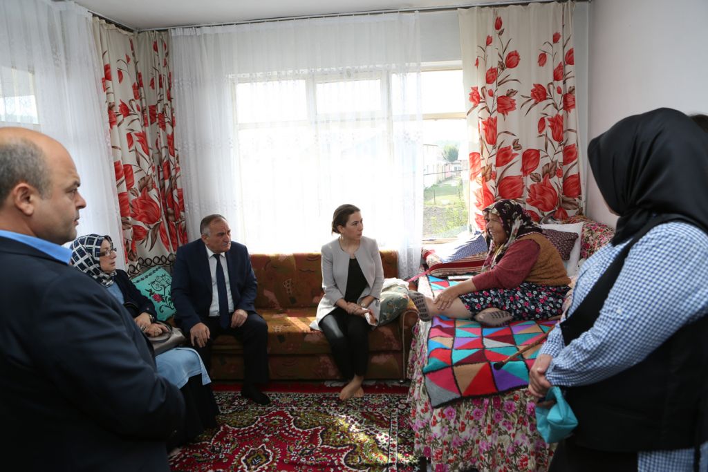 Belediye Başkanı Yılmaz'dan hasta ziyareti