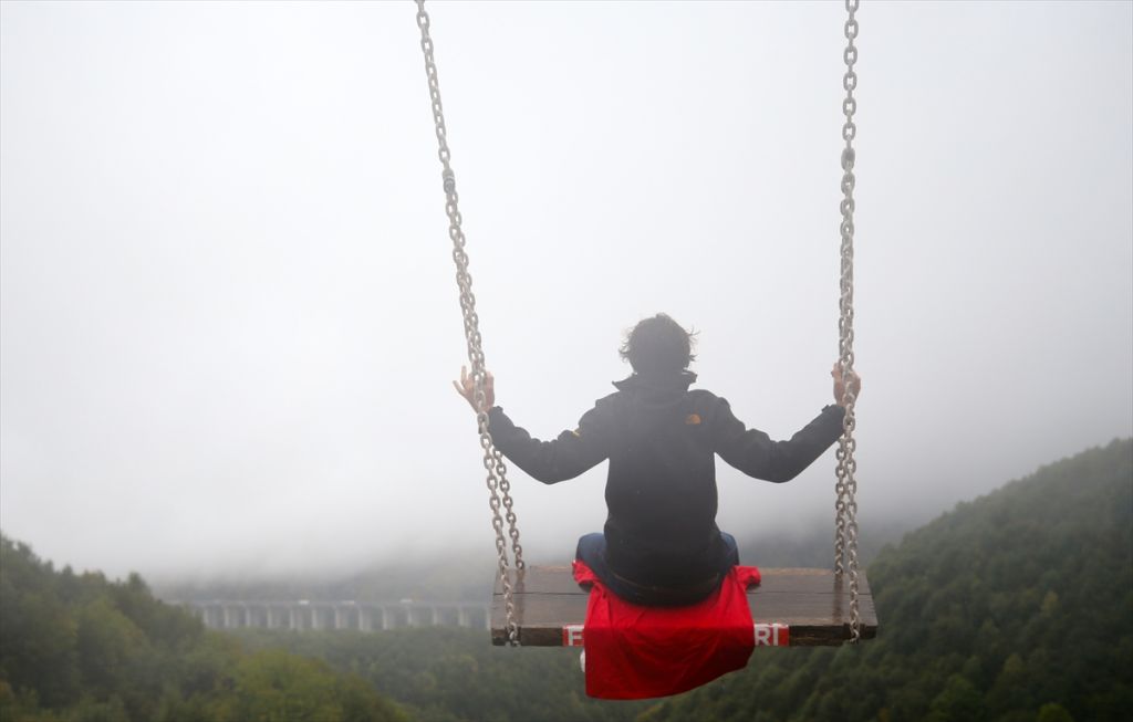 Bolu Dağı'nda yoğun sis