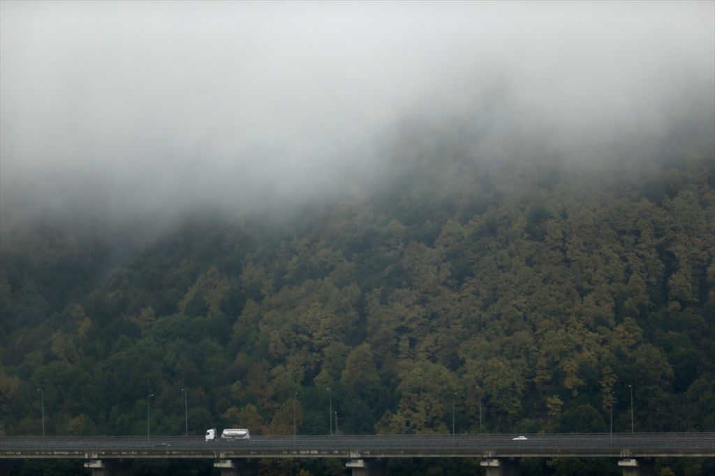 Bolu Dağı'nda yoğun sis