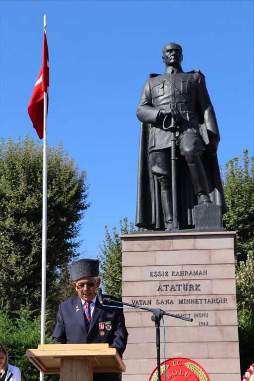 Bolu'da 19 Eylül Gaziler Günü kutlandı