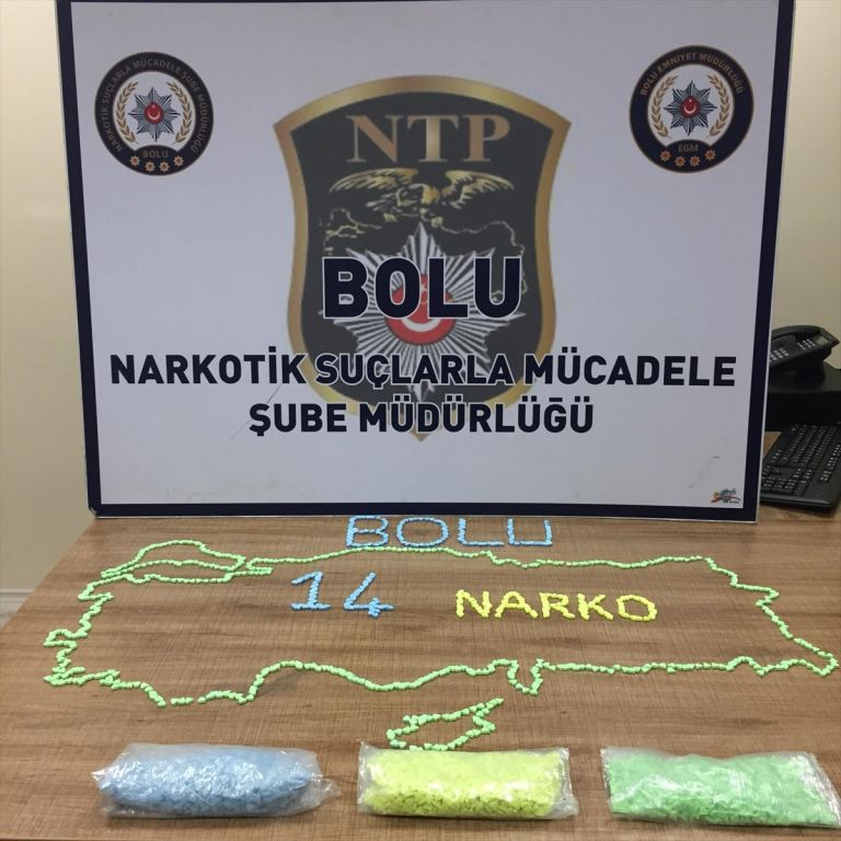 Bolu'da uyuşturucu operasyonu