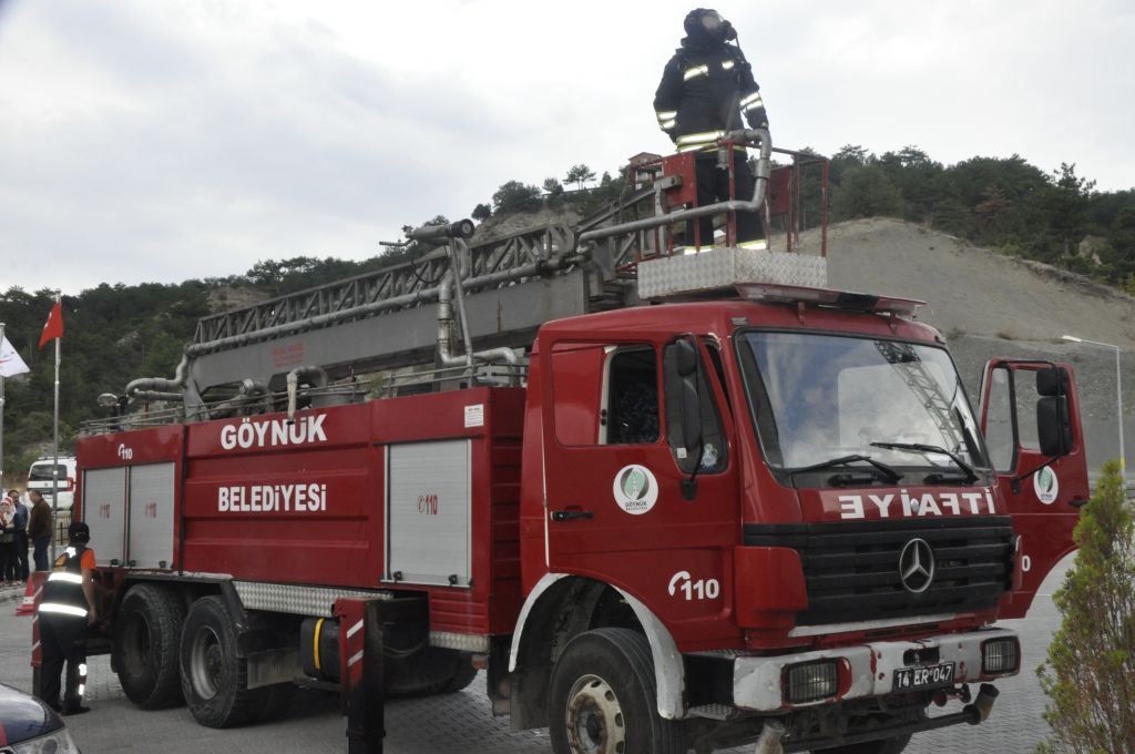 Göynük Belediyesi İtfaiye ekiplerinden eğitim