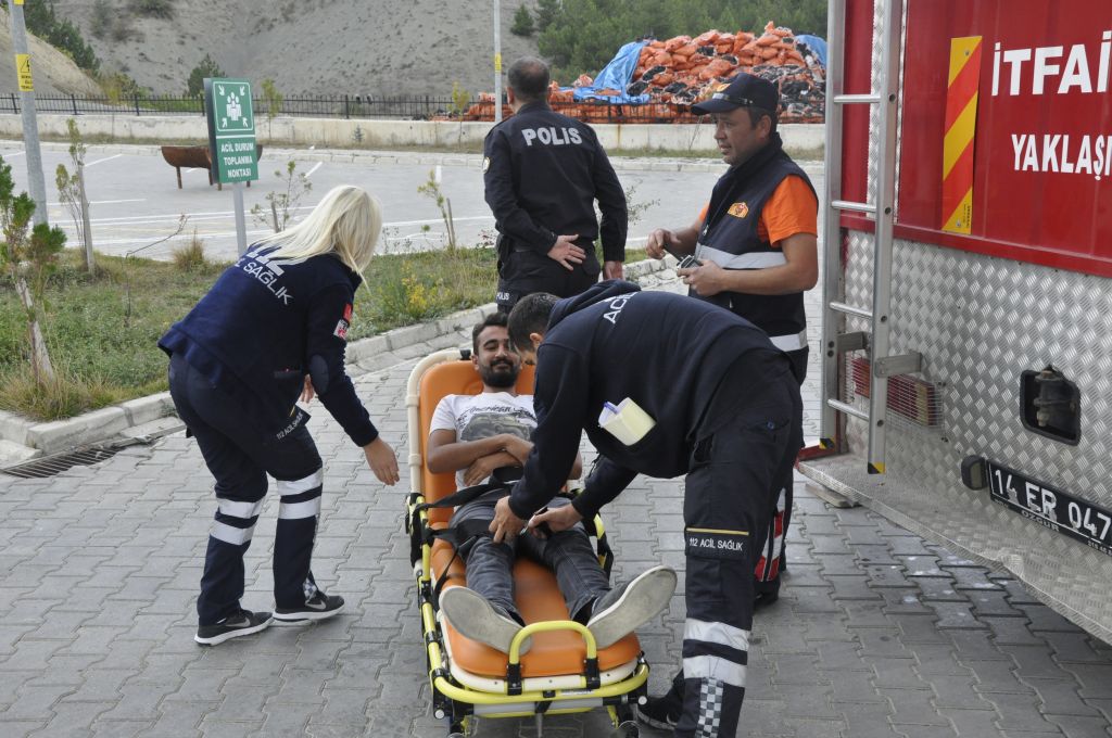 Göynük Belediyesi İtfaiye ekiplerinden eğitim