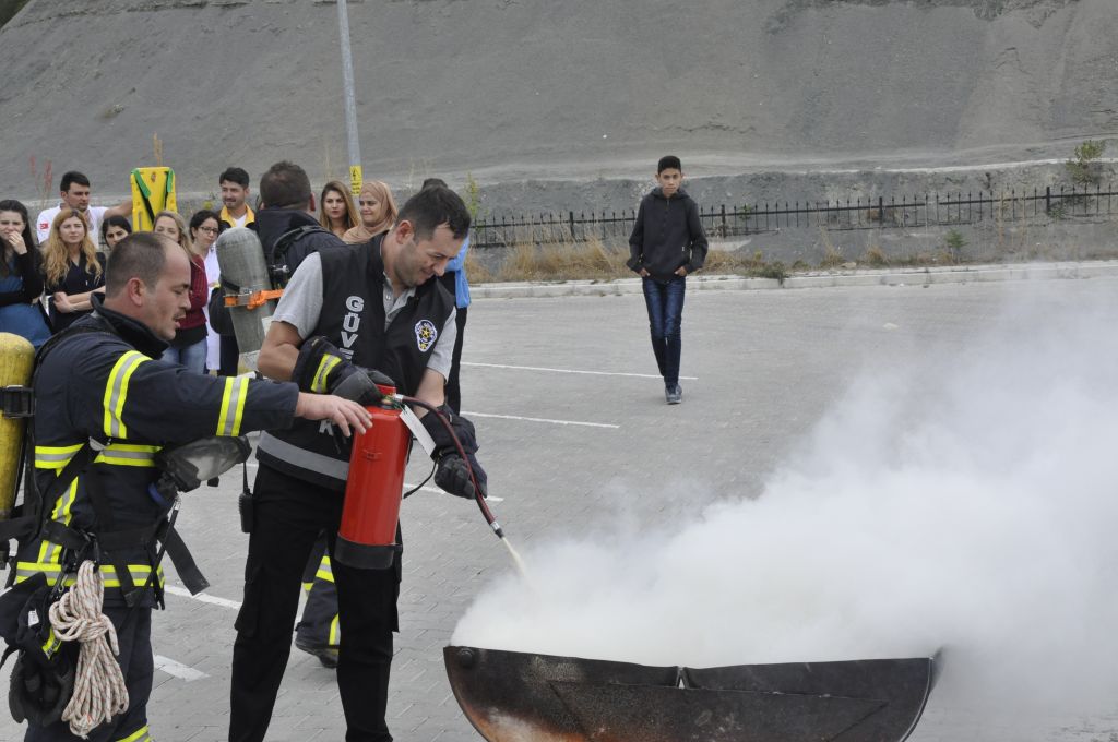 Göynük Belediyesi İtfaiye ekiplerinden eğitim