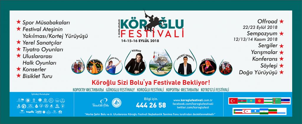 Uluslararası Köroğlu Festivali Başlıyor