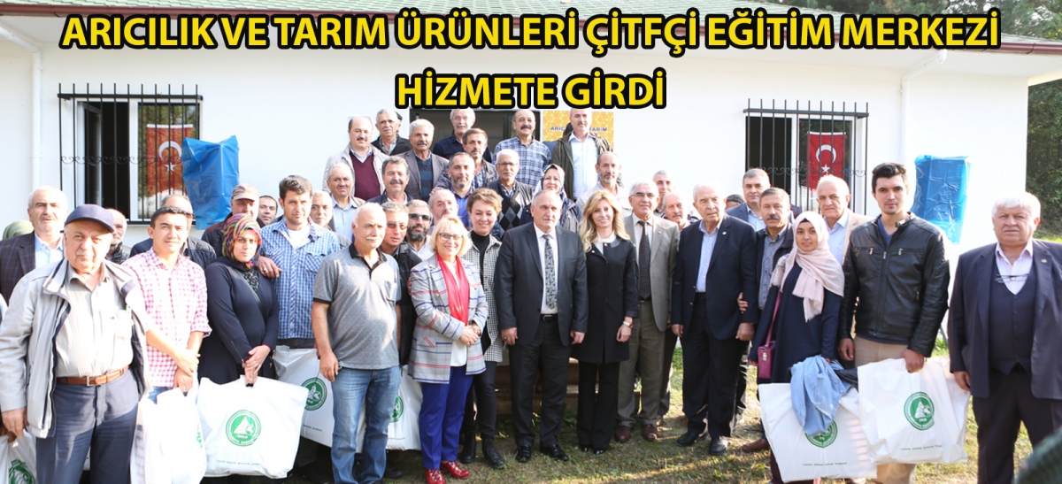 Arıcılık ve Tarım Ürünleri Çiftçi Eğitim Merkezi hizmete girdi