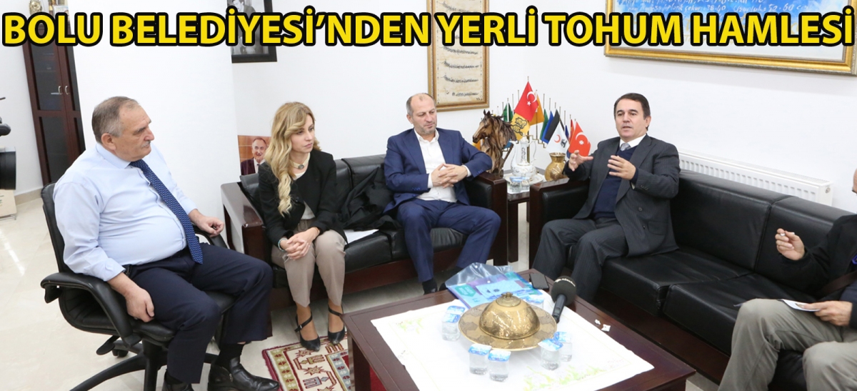Bolu Belediyesi'nden yerli tohum hamlesi