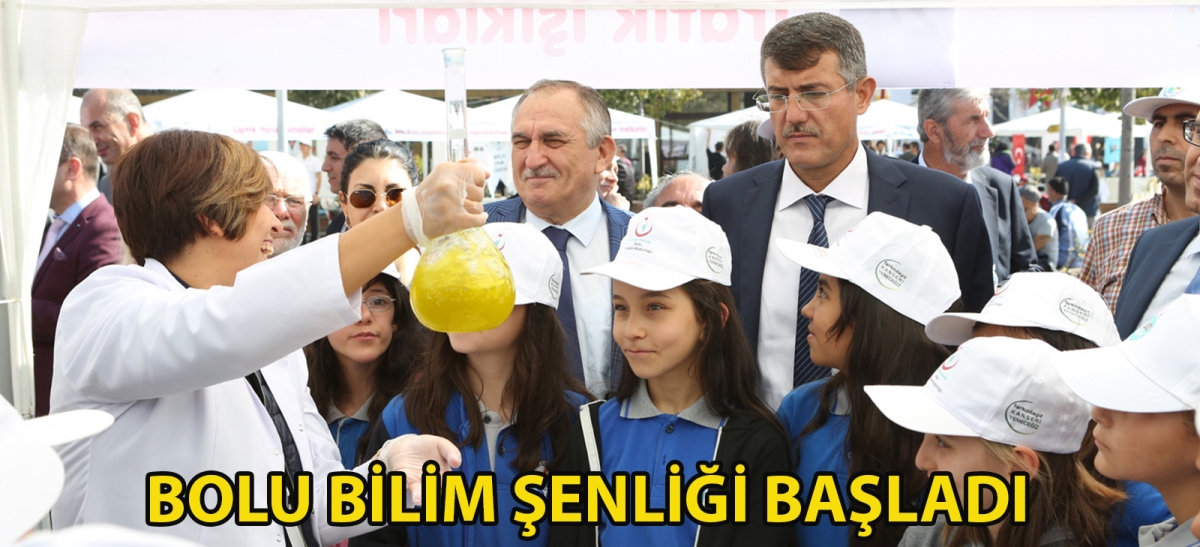 Bolu Bilim Şenliği Başladı