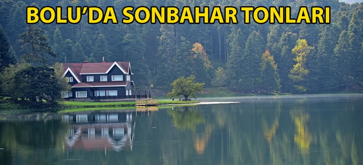 Bolu'da sonbahar tonları