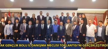 Ak Gençlik Bolu İl Danışma Meclisi Toplantısı'nı gerçekleştirdi