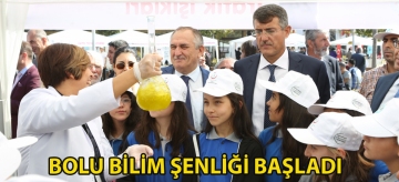 Bolu Bilim Şenliği Başladı
