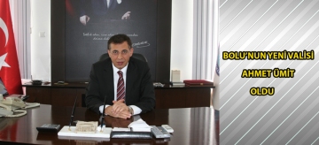 Bolu'nun yeni valisi Ahmet Ümit oldu