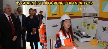 "İş Güvenliği"ni öğrenciler anlatıyor