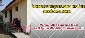 Mahmut Alan gündeme taşıdı, Milli Eğitim Müdürlüğü harekete geçti
