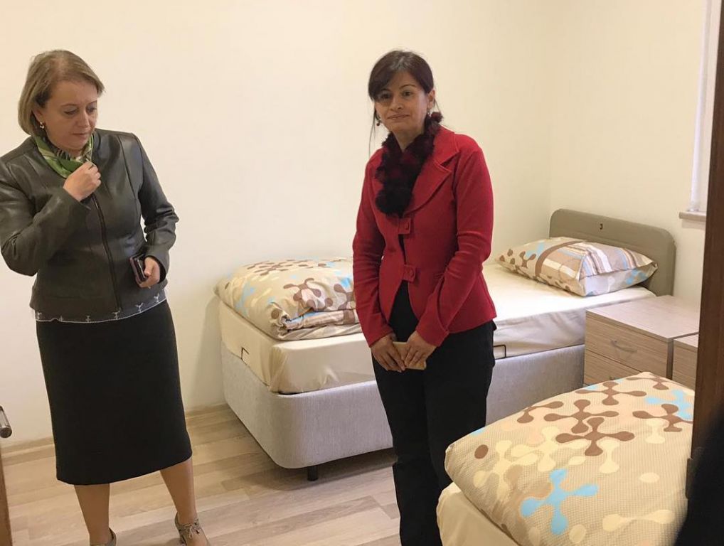 Arzu Aydın yeni KYK binasını inceledi