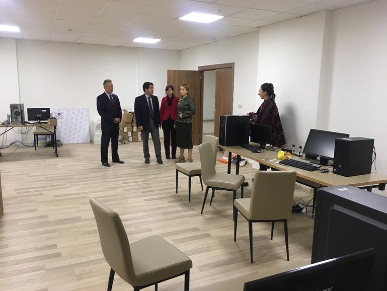 Arzu Aydın yeni KYK binasını inceledi