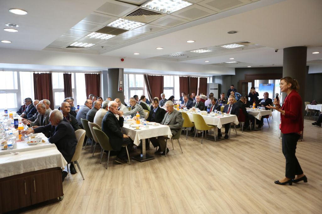 Başkan Yılmaz muhtarlarla bir araya geldi