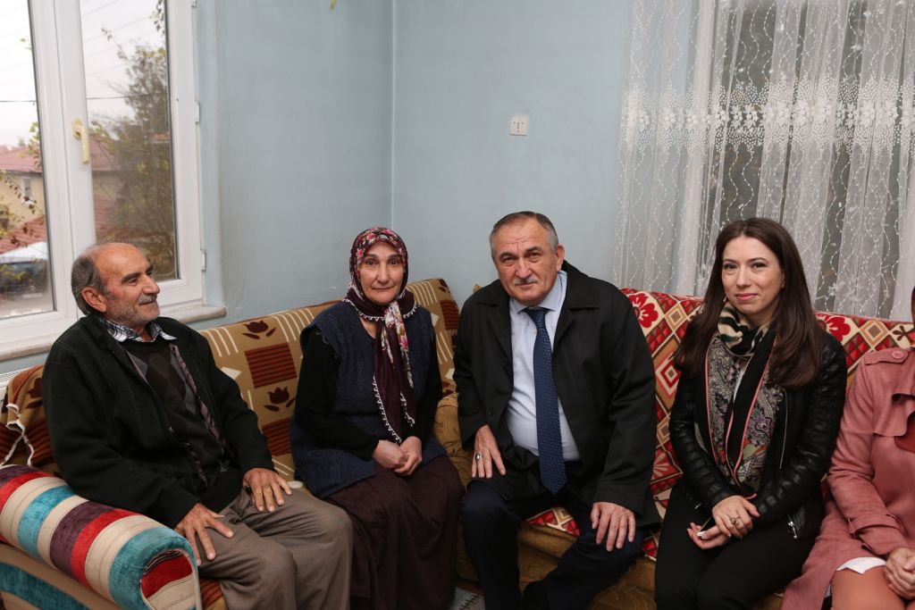 Belediye Başkanı Alaaddin Yılmaz'dan hasta ziyaretleri