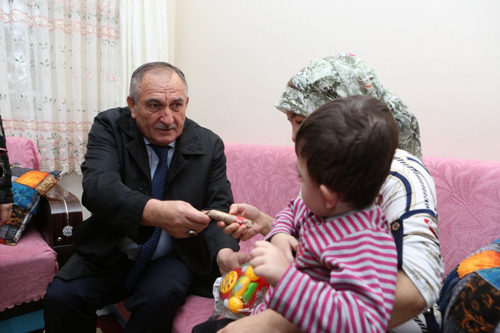 Belediye Başkanı Alaaddin Yılmaz'dan hasta ziyaretleri