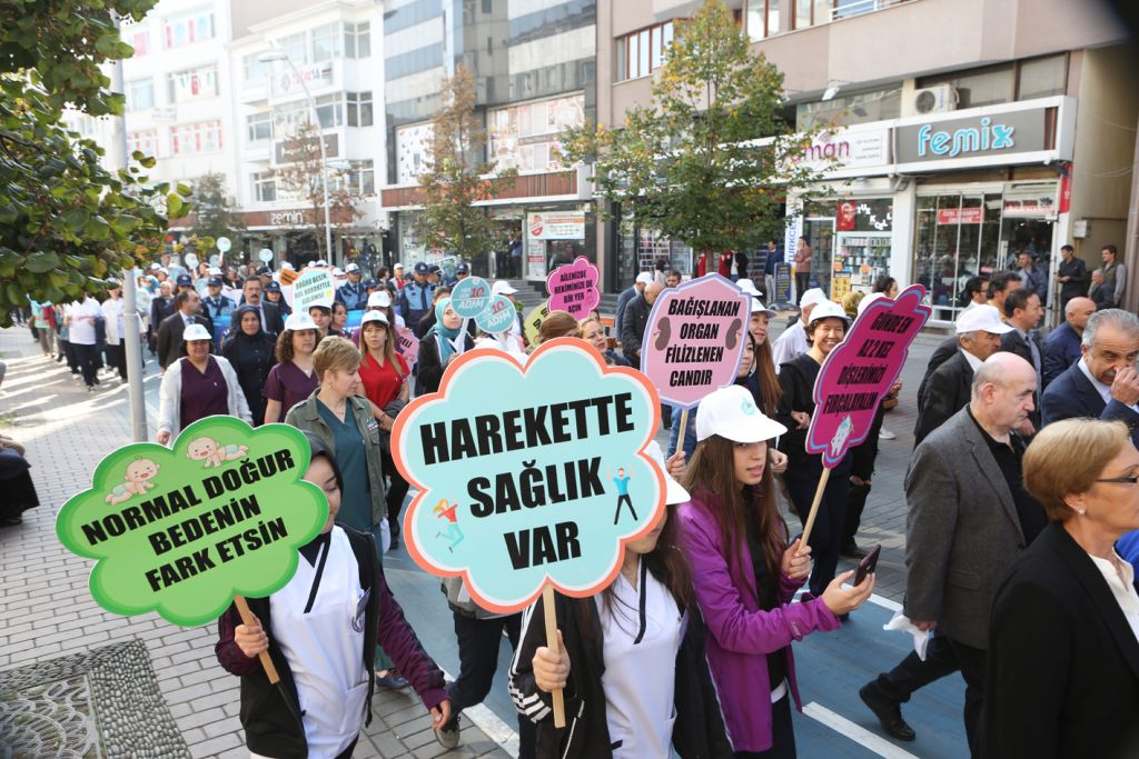Bolu'da Dünya Yürüyüş Günü etkinliği