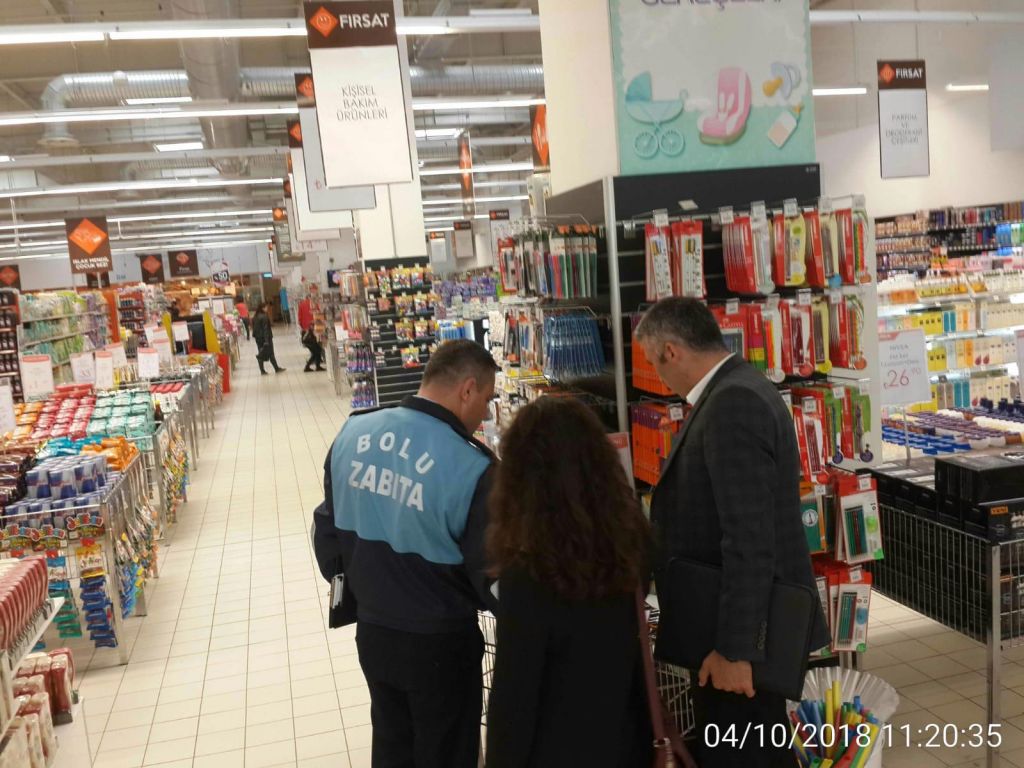 Marketlerde ‘Etiket' denetimi