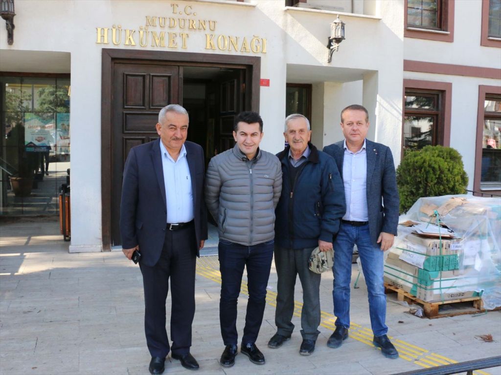 Mudurnu Kaymakamı Duruk, esnaf duası ile uğurlandı