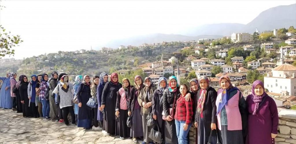 Sebenli kadınlar, Safranbolu'yu gezdi