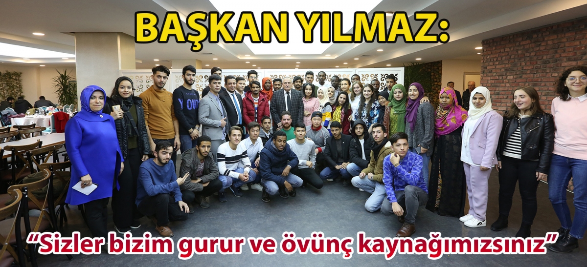 Başkan Yılmaz; 