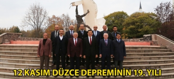 12 Kasım Düzce depreminin 19. yılı