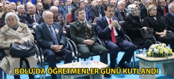 Bolu'da Öğretmenler Günü kutlandı