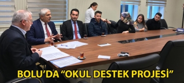 Bolu'da "Okul Destek Projesi"