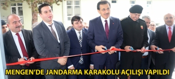 Mengen'de jandarma karakolu açılışı yapıldı