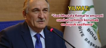 Yılmaz: "Gazi Mustafa Kemal'in emaneti cumhuriyetimizi korumak en büyük vazifemiz"