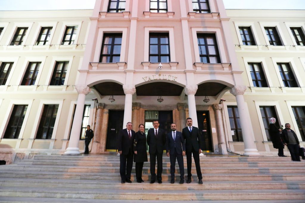 Bolu Valisi Ahmet Ümit'e hayırlı olsun ziyareti