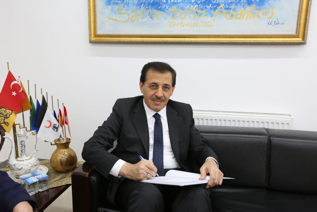 Bolu Valisi Ahmet Ümit'ten iade-i ziyaret