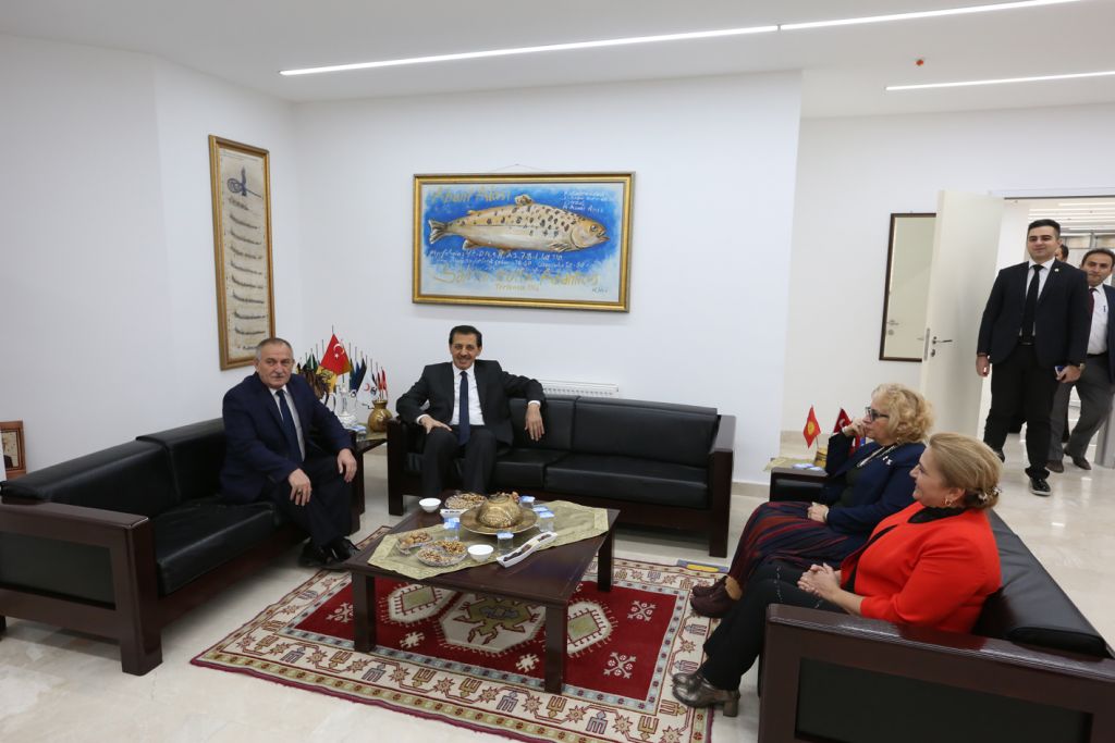 Bolu Valisi Ahmet Ümit'ten iade-i ziyaret