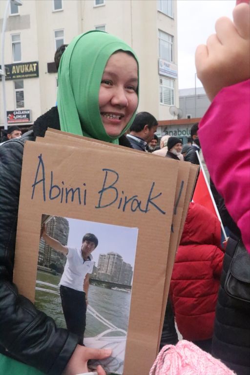 Bolu'da Doğu Türkistan için yürüyüş düzenlendi