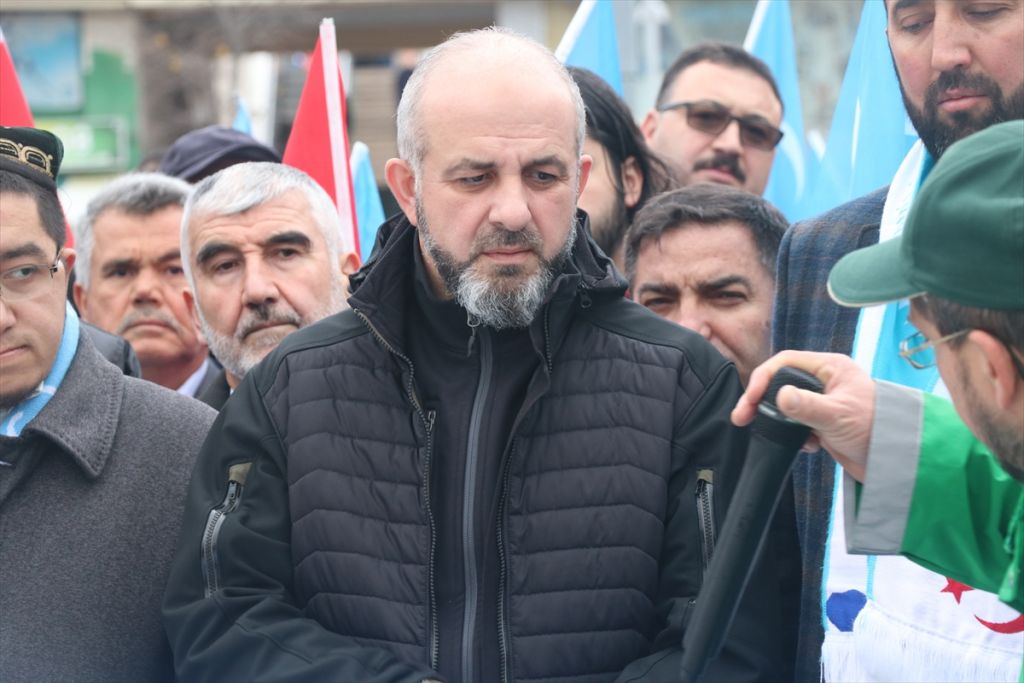 Bolu'da Doğu Türkistan için yürüyüş düzenlendi