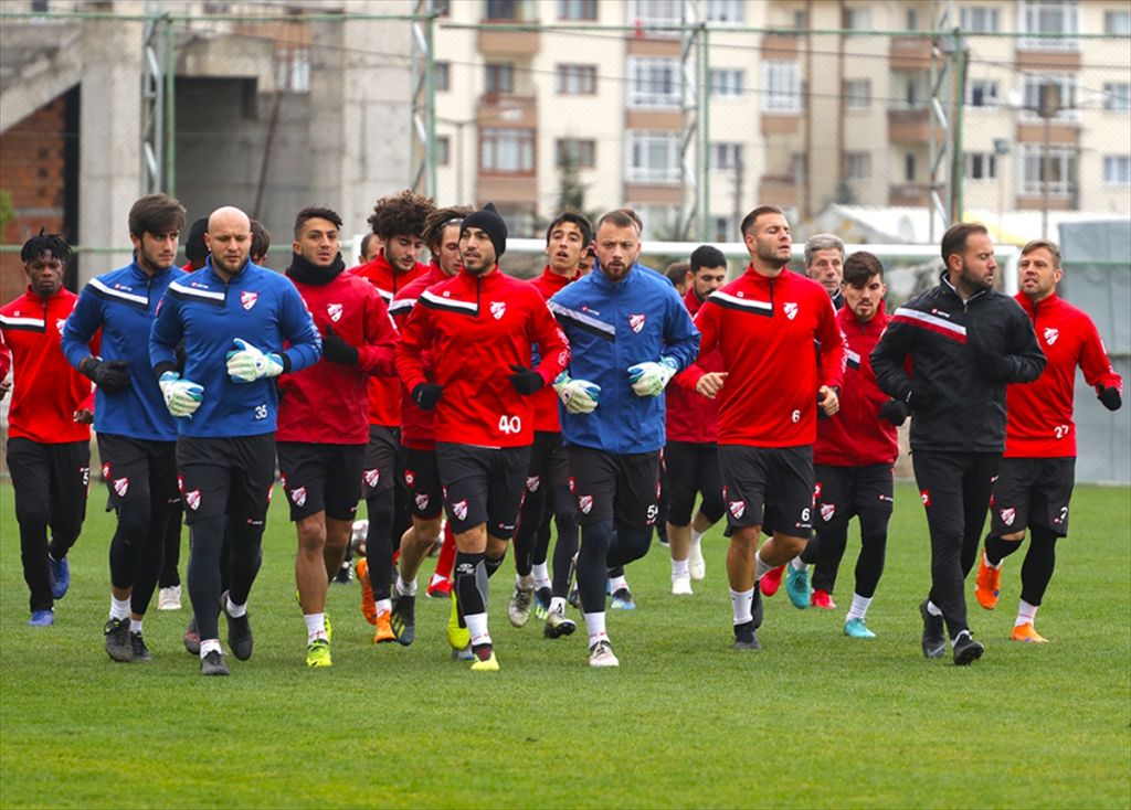 Boluspor Adana Demirspor maçı hazırlıklarını sürdürdü
