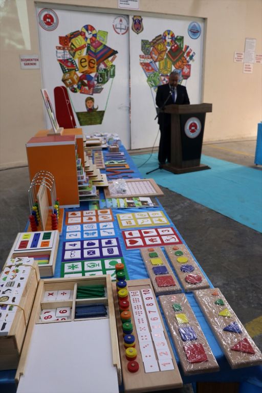 Cezaevi sakinleri özel çocuklar için ter döktü