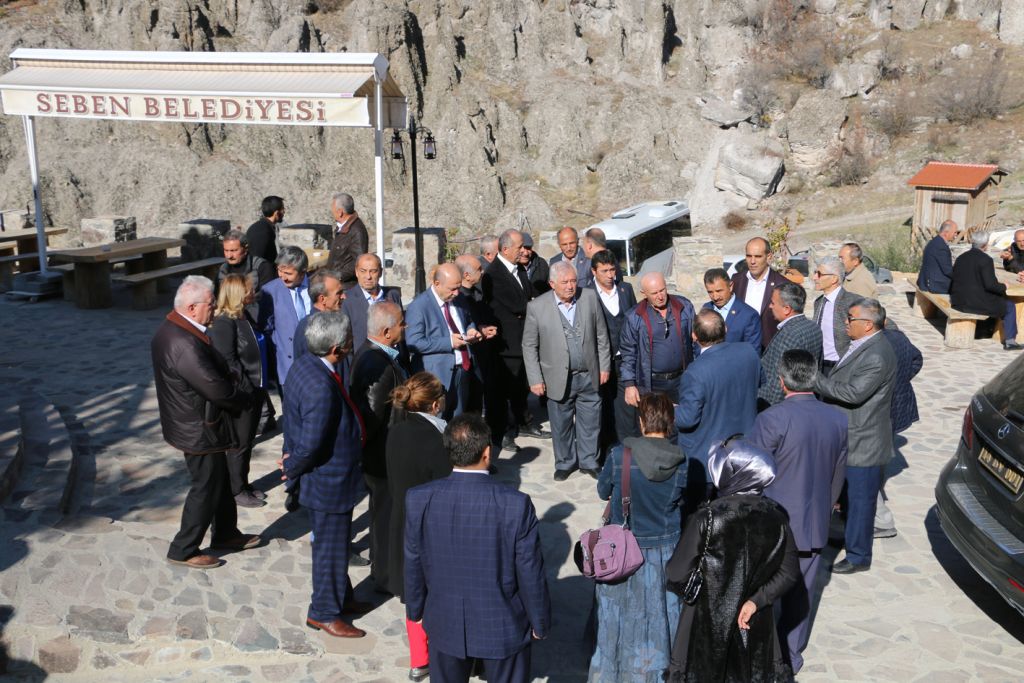 Kasım Ayı Muhtarlar toplantısı Seben'de gerçekleştirildi