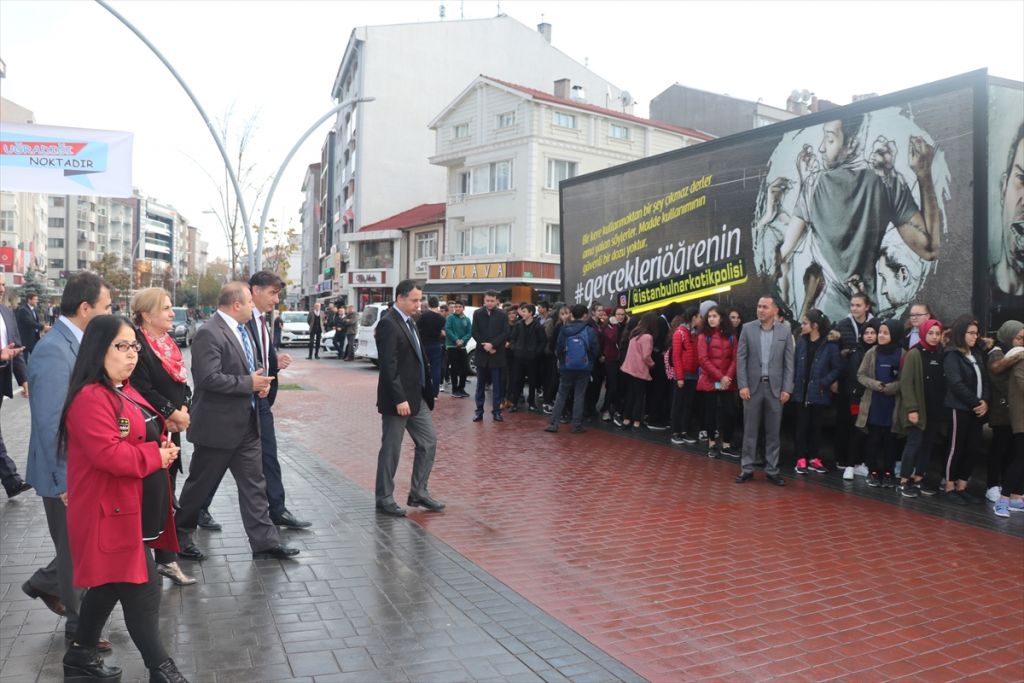 "Narkotik Eğitim Tırı" Bolu'da