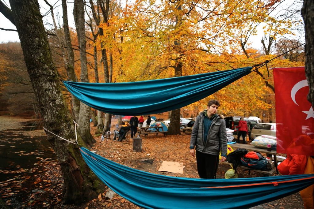 Tabiatın kalbinde sonbahar güzelliği