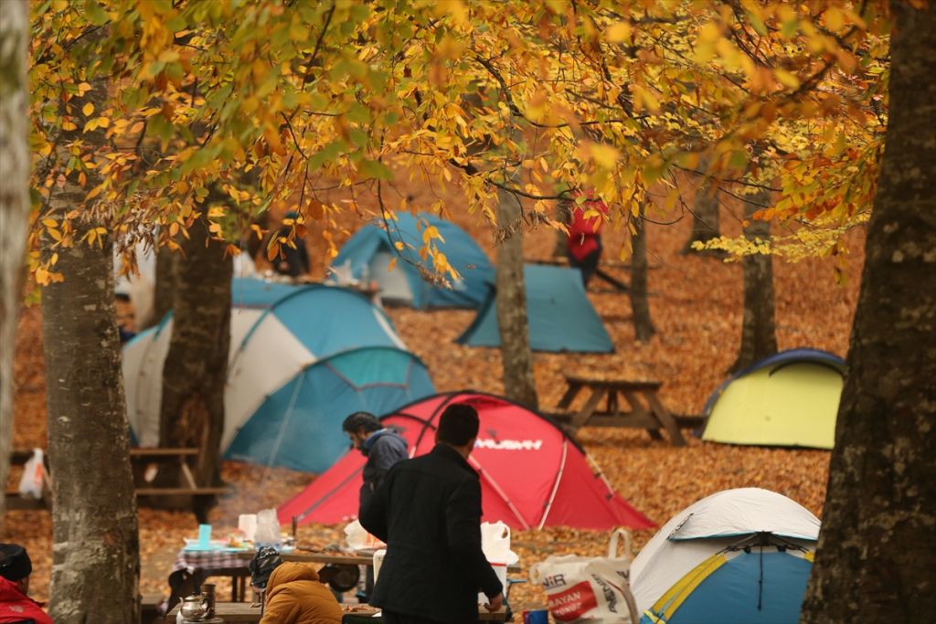 Tabiatın kalbinde sonbahar güzelliği